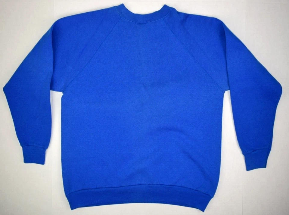 Винтажная толстовка Tultex размер M 90-х синий реглан моды толстовка гранж - Изображение 2 из 4