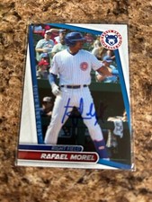 Rafael Morel  Signed 2024 South Bend Cubs Team Set Auto Chicago Cubs Rc # 13