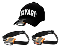 Savage Gear Mp Flip And Cap Head Lamp 100 Lumen Kopflampe Angellampe Lampe