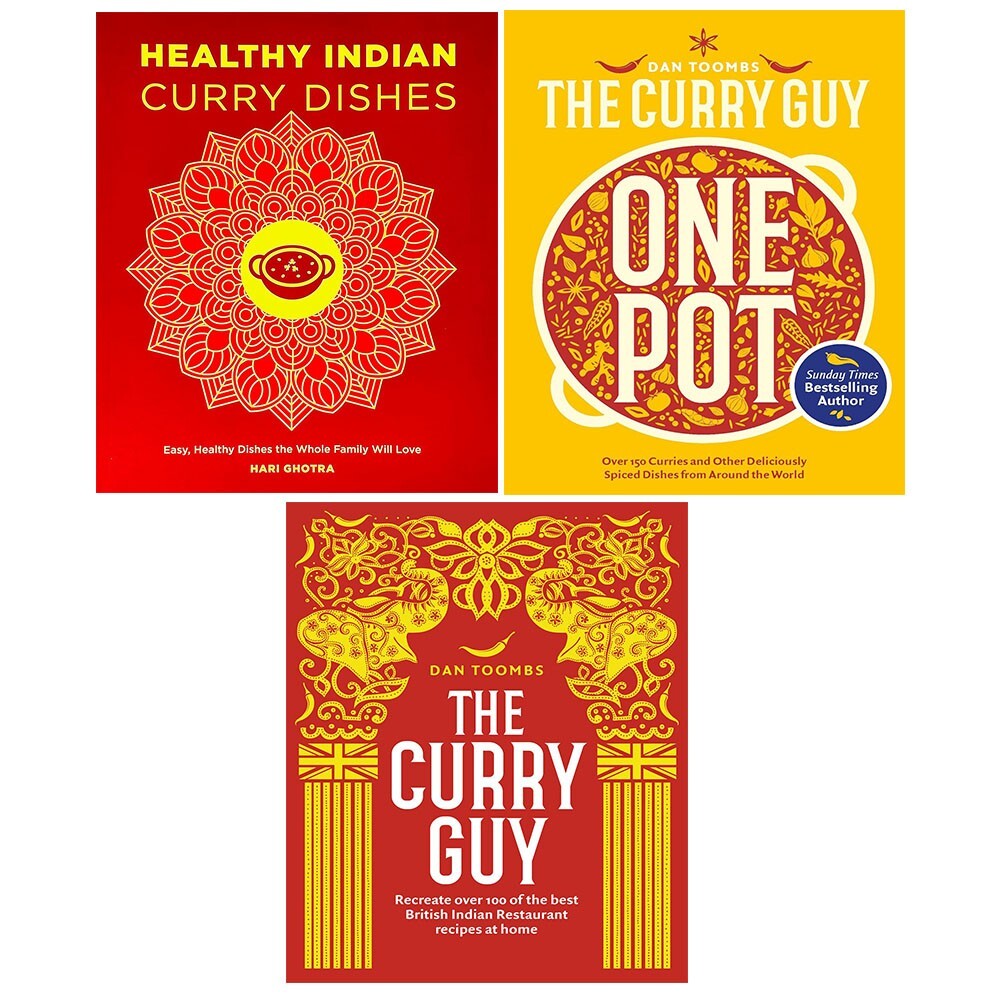 Curry Guy One Pot (HB),Curry Guy,Healthy Indian Curry Dishes 3 Books Set
