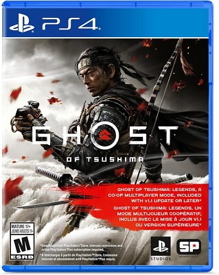 Ghost of Tsushima *FIRST PRINT EDITION* (PS4) New | eBay