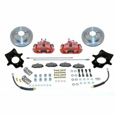1995-01 Jeep Cherokee Ssbc Rear Disc Brake Conversion Kit Red 1995-01 Jeep Cherokee Ssbc Rear Disc Brake Conversion Kit Red