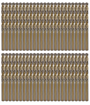 MAX-CRAFT Cobalt Drill Bit Set 3/8'' M35 HSS Co Twist Jobber Metal Drill-50Pcs