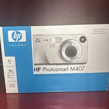 Digital Camera HP Photosmart M407  4.1 MP 18x Zoom FCLSD-0411 ULC2-7