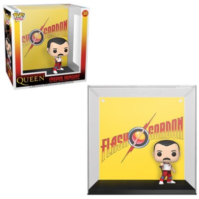 MUSIC ROCKS ALBUM QUEEN Figur FREDDIE MERCURY FLASH GORDON Nr. 30 ''POP'' FUNKO