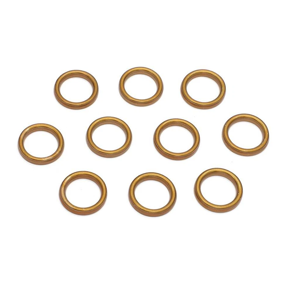 10XFor Honda Z50 CT70 ST70 SL70 XR50 70 CRF50 CT110 Exhaust Gasket 18291-HB2-900 Foto 3 de 4