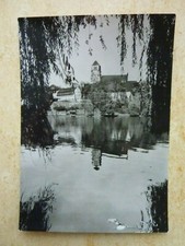 Postcard postcard Karl Marx city castle pond 