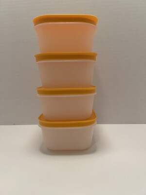 Tupperware Freezer Mates PLUS Small Container Set Of 4 (450ML) NEW
