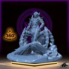 Warmonger Devil | Archdevil Spider Fiend Miniature for Tabletop games like D&D a