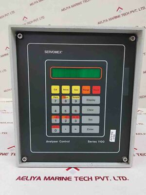 Servomex Serie 1100 Analysator Kontrolle 1100a7240312100100000