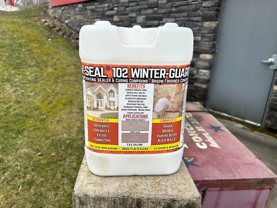 V-SEAL  102 Winter Guard Penetrating Sealer and Curing Compound (Broom Finish)