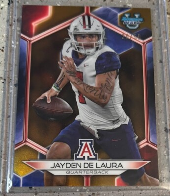 2023 Bowman s Best U Gold /50 Jayden De Laura No. 67 Arizona!