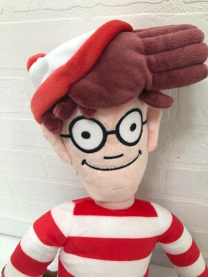 RARE Where's Wally? L Plush doll 2023 EXPRESS & Exclusive JAPAN