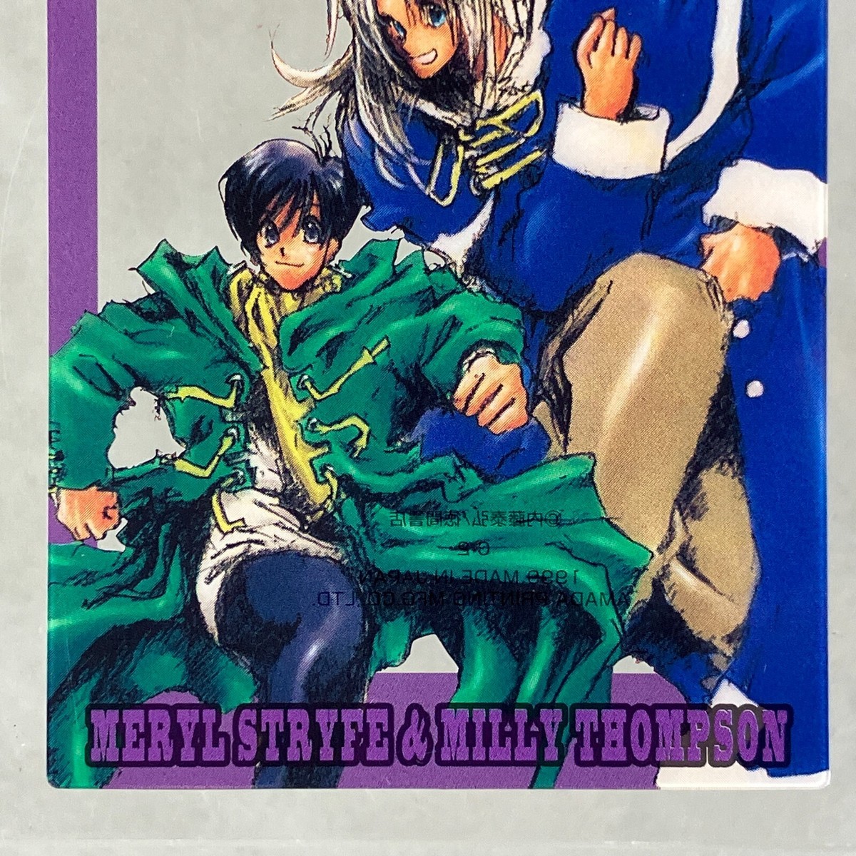 1999 Amada Trigun Meryl Stryfe & Milly Thompson C-2 Clear Rare