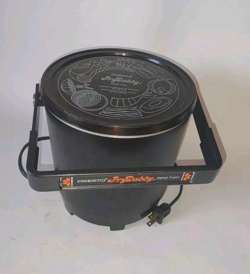 Presto Fry Daddy Vintage Deep Fryer 0542003 Tested And Working With Lid 1977 - Picture 1 of 11
