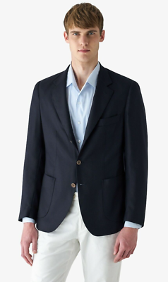 Loro Piana Soft ジャケット 48 Cashmere カシミヤ $5600 Loro Piana XXL 48S Cashmere Wool Navy Voyager Sport