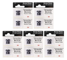 Dog Fence Batteries Compatible with R21, R22, R51 and Microlite Collars 10-Pack