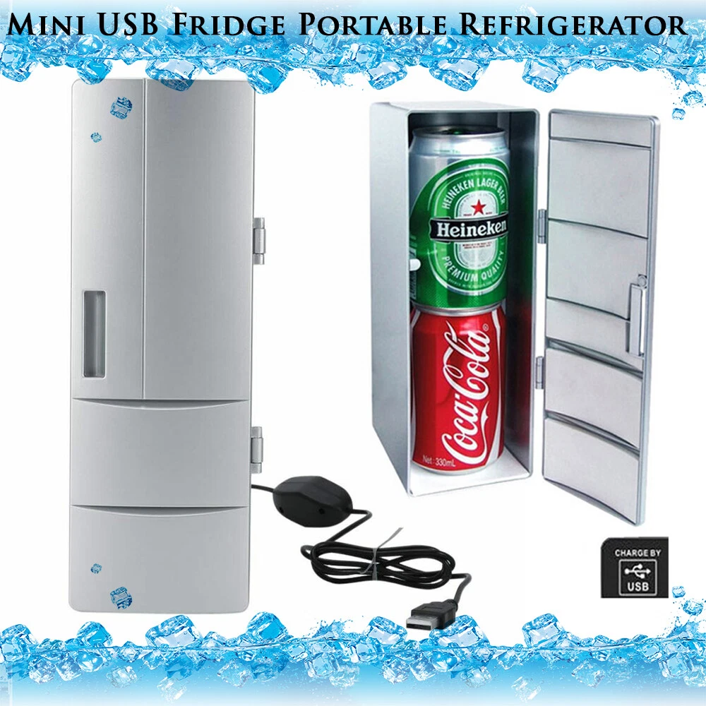 Holde Necklet Fabel Portable USB Powered Mini Fridge Cooler and Warmer Can Refrigerator for  Drink | eBay