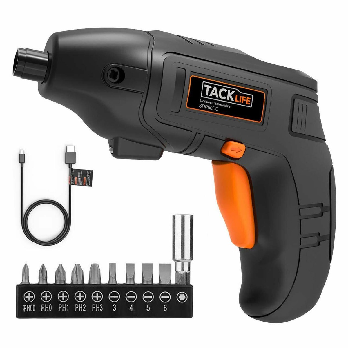 Electric Screwdriver, Tacklife Cordless Screwdriver Rechargeable