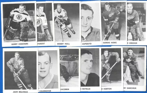 1965-66 COKE 65-66 COCA-COLA NHL PLAYERS HOCKEY CARD SEE LIST