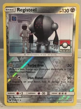 Registeel Holo Reverse SM|CI Pokémon League Promo In Never Played Condition!