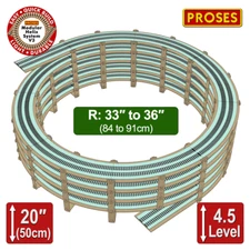 Dual Track Helix For Bachmann EZ & More (Radius 33" to36") FREE EXPRES SHIPPING!