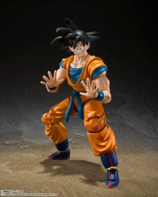 Original BANDAI Dragon Ball Z S.H.Figuarts Son Goku PVC Action