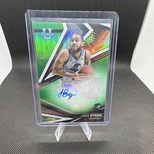 Topps 2022-23 Bowman University Best Jared Bynum Rookie Auto Green Refractor /9…