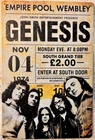 TIN SIGN 8x12 Genesis Phil Collins Rock Roll Musicians Heavy Metal Band DD14