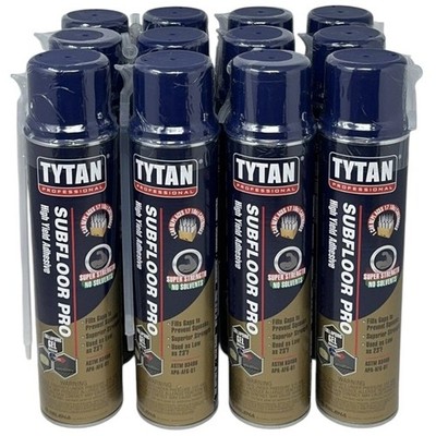 Case of 4 - Selena TYTAN Professional Subfloor Adhesive Spray Nozzle 29 oz Cans