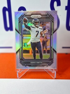 Nfl Panini Trading Card Geno Smith 2022 SILVER Prizm #254, Seahawks