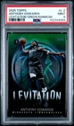 2025 TOPPS LEVITATION GREEN RAINBOW #L-2 ANTHONY EDWARDS 45/99 PSA 9