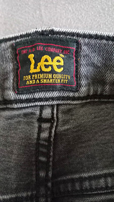 Lee Rider Slim Herren Jeans Grau W33/L30 
