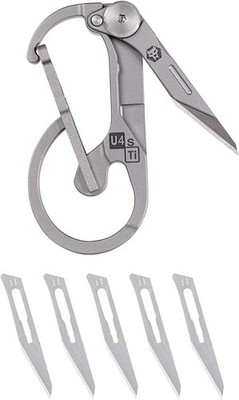 RovyVon U4 G2 Titanium Carabiner