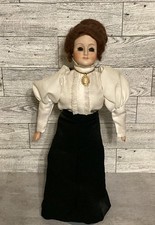 Vtg Artist Antique Reproduction German Kestner Gibson Girl Doll Bisque/Cloth 13"