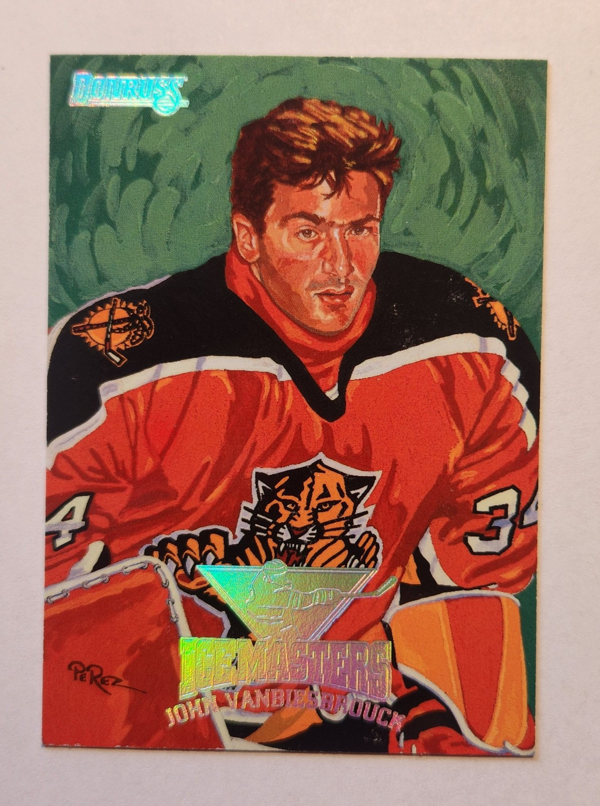 1994 Donruss #10 John Vanbiesbrouck Ice Masters NM-MT
