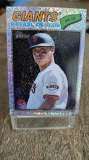 2026 Topps Heritage Rafael Devers Silver Sparkle Refractor San Francisco Giants