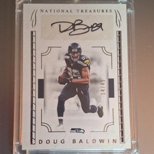 Panini 2016 National Treasures Signatures Doug Baldwin Auto #100 /49 Seahawks