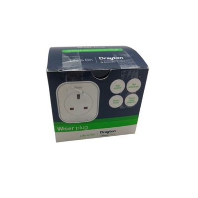 Drayton Wiser Smart Plug Reichweitenverlängerer Heizsysteme Alexa Google