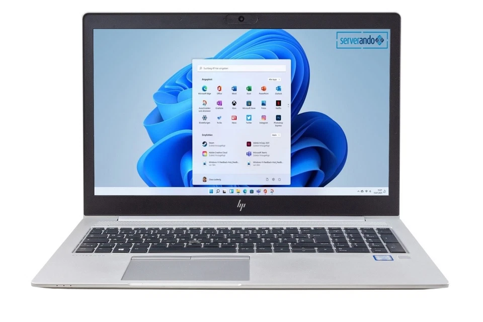 HP EliteBook 850 G5, i5-8350U 1.7GHz 4-Core 8GB PC4 256GB SSD, 15.6 Zoll, B-Ware - Bild 2 von 4