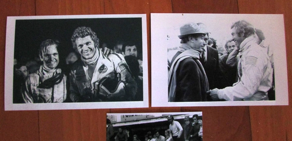 Coche de carreras Porsche 917 Gulf 1:18 S. McQueen en "LeMans" 3 fotos de películas incluidas Foto 3 de 4