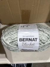 Bernat Blanket Yarn Speckle "Winter Leaf" 10.5oz/300g/220yds #6 Super Bulky