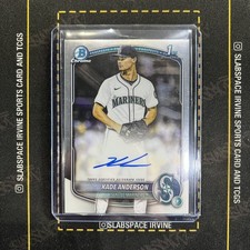 2025 Bowman Draft Kade Anderson 1st Chrome Prospect Autograph (KK