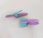 Vintage Cabbage Patch Kids 1991 Hair Tools (Curling Iron And Crimper) Purple