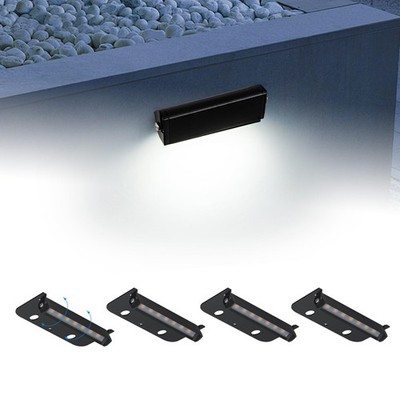 Kwinmyso 4in 1.8W 12V AC/DC Low Voltage Landscape Light 5000K Daylight White
