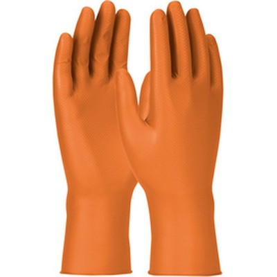 PIP 67-307/XL Grippaz Engage 7 Mil Orange Nitrile Gloves XL 50/Box