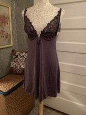 NWT Wacoal Embrace Lace Chemise Raisin After Dark 120 Sz S Small