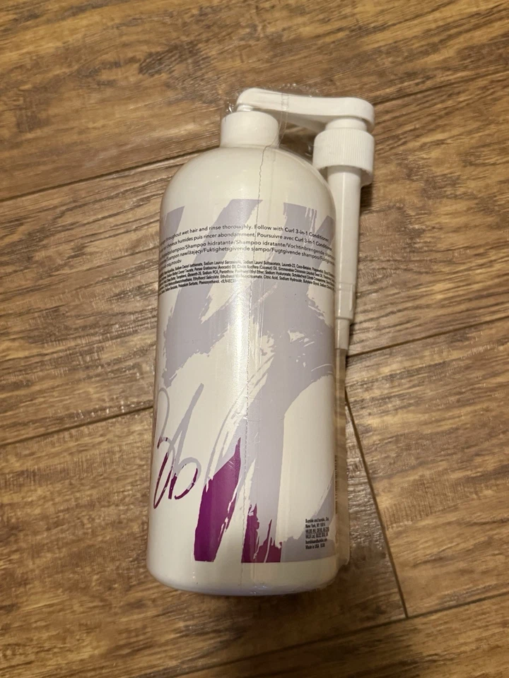 NUEVO Champú hidratante sellado Bumble & Bumble BB Curl 33,8 oz con bomba Foto 2 de 2