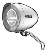 XLC LED Dynamo Frontlicht Retro CL-D04 Chrom 40 Lux