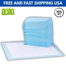 100 22x22 Ultra Heavy Absorbency Dog Puppy Training Pee Pads 5-Layer Leak-Proof